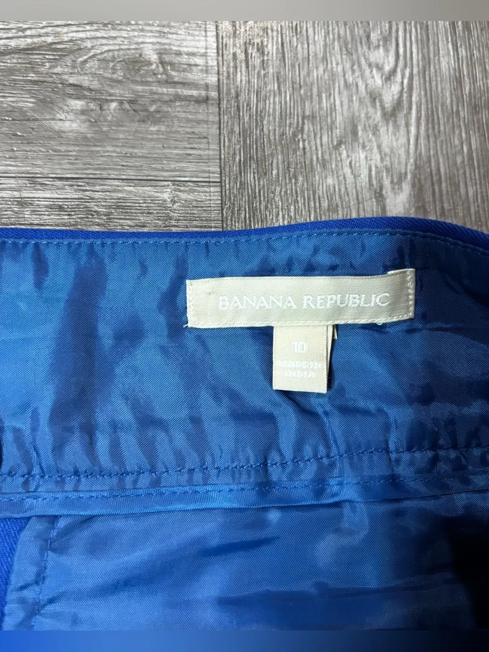 Banana Republic Blue Pencil Skirt